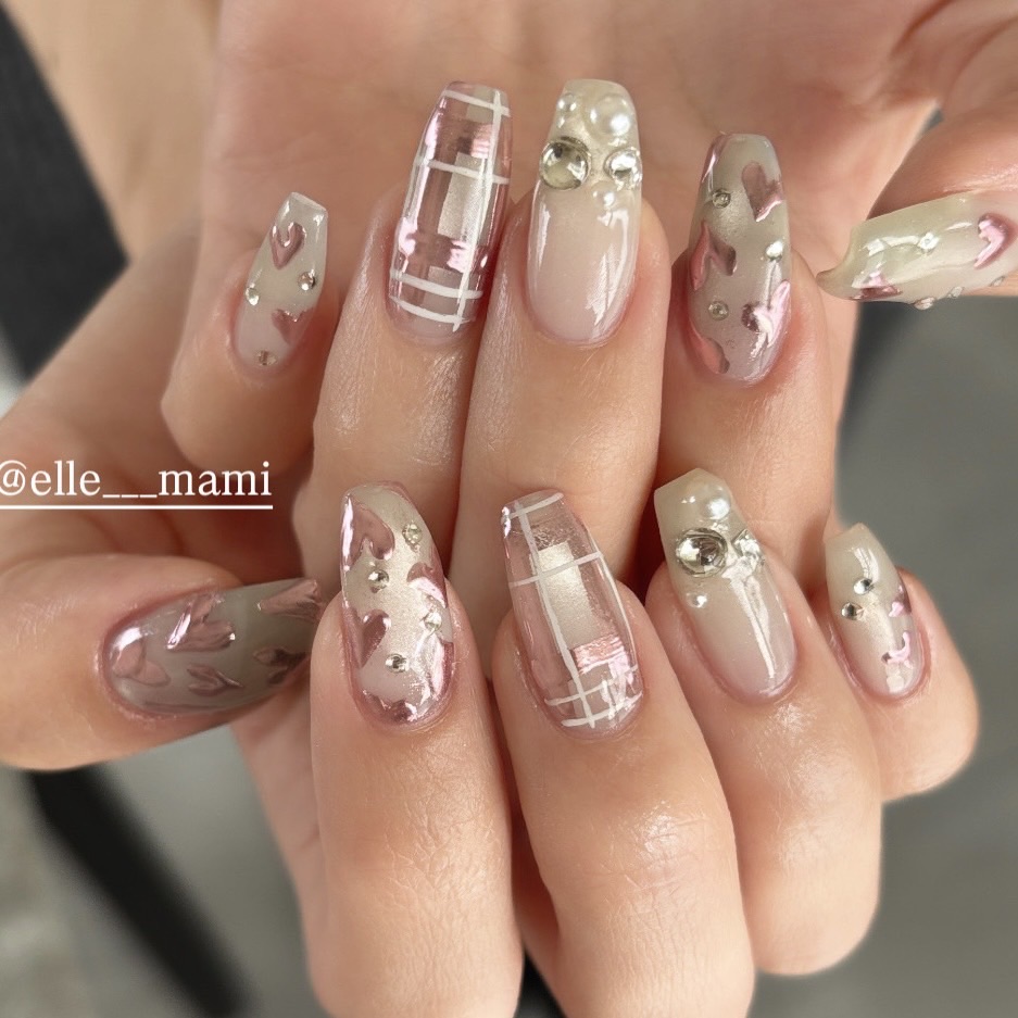 ネイルアート作品